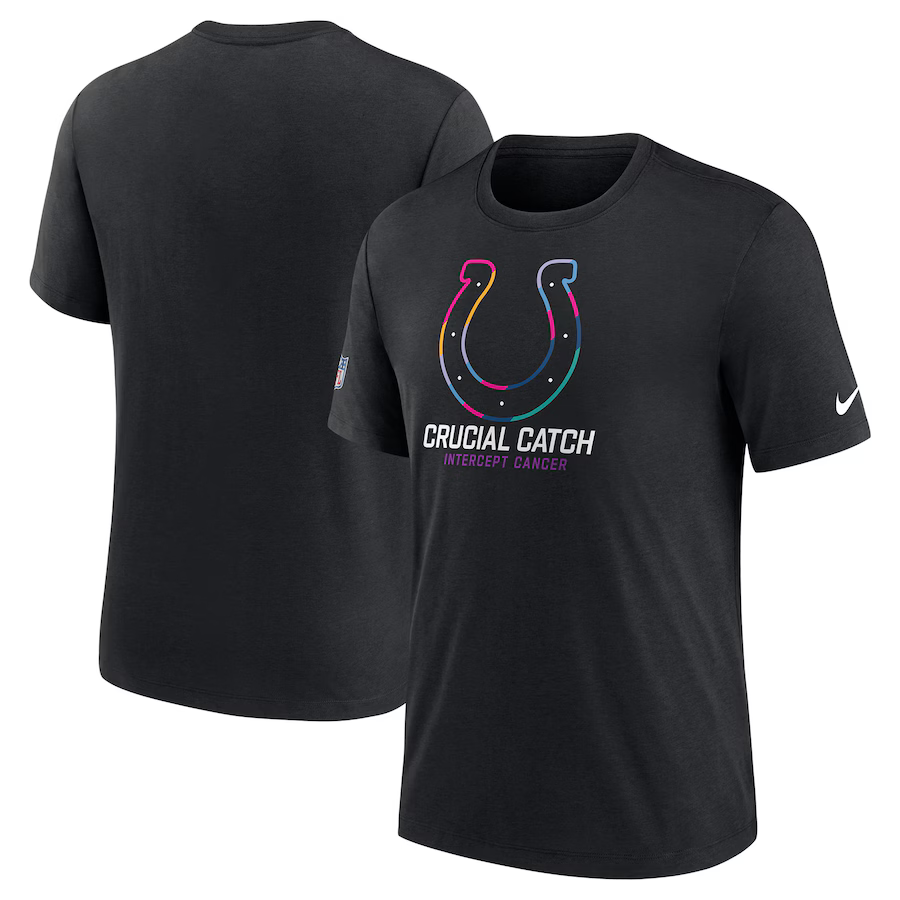 Men Indianapolis Colts 2024 Nike NFL black T shirts 2